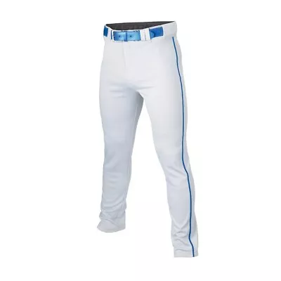 Easton Rival+ Pant Adult Piped WHITE | ROYAL LG • $30.35