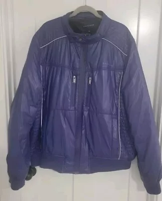 Sean Jean Mens Purple Coat Jacket Size 3XL • $39.95