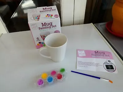 Mug Painting Set Art & Craft Paint And Decorate Your Own Mug • £2