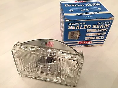 NOS ORIGINAL KOITO SEALED BEAM Glass Headlight HEADLAMP Sealed Beam (Made Japan) • $26