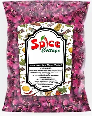 90g  Dried Rose Petals | Edible For Wedding Confetti Celebrations Good Quality • £8.11