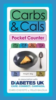 Carbs & Cals Pocket Counter By Yello Balolia Book The Cheap Fast Free Post • £18.99