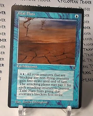 TIDAL FLATS Mtg MISCUT Error Offcenter Fallen Empires Common • $4.24