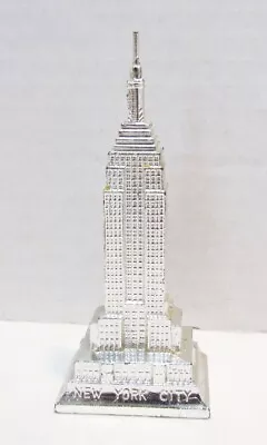 Empire State Building New York Nyc Vintage Souvenir Metal Building Paperweight • $9.99