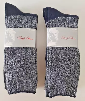 Lot 6 Marilyn Monroe Womens Boot Socks For Shoes Sz 4-10  Socks Sz  9-11 • $13.20