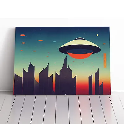 Ufo Art Vol.2 Canvas Wall Art Print Framed Picture Decor Living Room Bedroom • $31.51