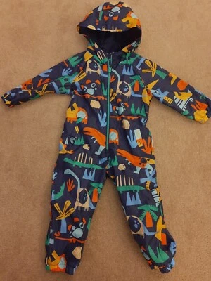 £0.99 • Buy All In One Waterproof Rainsuit Dinosaur 2-3 Years GUC