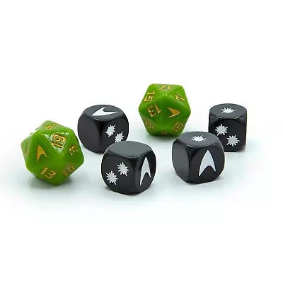 Star Trek Adventures: Kirk's Tunic Dice Blister • $25.61