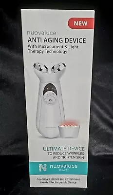 Nuovaluce Anti Aging Microcurrent & Red Light Therapy Device - Reduce Wrinkles  • $101