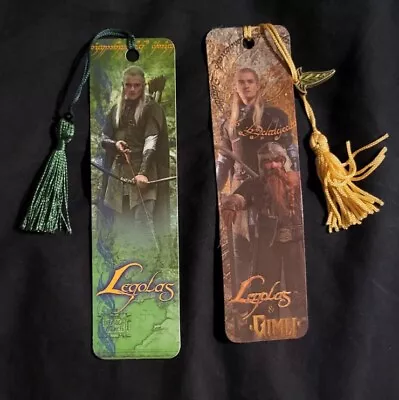 Lord Of The Rings Legolas And Gimli Vintage Bookmark Lot Of 2 • £24.10