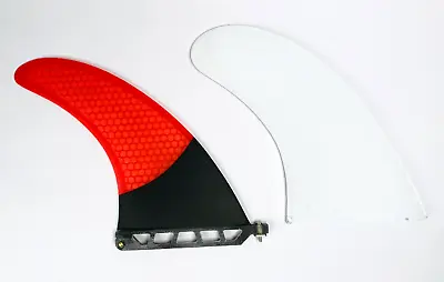 Longboard Fin 9 Inch Fiberglass+Honeycomb+Carbon Professional Surfboard Fins • $29.95