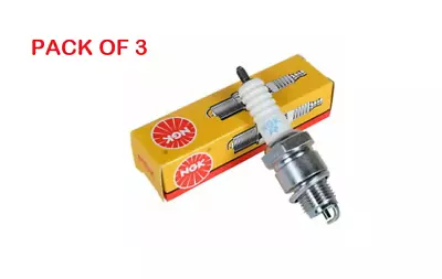 3 X Ngk Spark Plugs Bpmr7a Replaces Champion Rcj7y - Mowers Chainsaws & Trimmers • $29.35