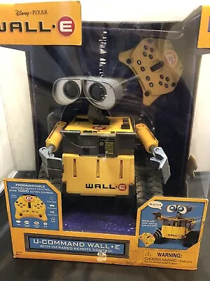 Disney / Pixar U-Command Wall-E 10-Inch Remote Control Robot New Rare • $650