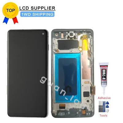 Replacement For Samsung Galaxy S10 G973 LCD Display Touch Screen Digitizer Frame • $70.85