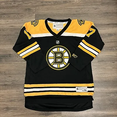 Reebok Boston Bruins # 17 Milan Lucic Youth Size L/XL Jersey Hockey NHL • $23.99