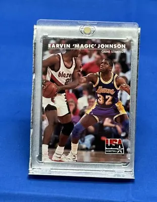 Earvin 'Magic' Johnson 1992 Skybox USA Basketball Game Strategy #30 • $1.99