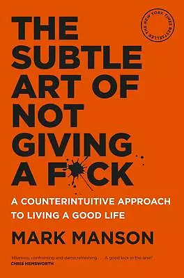 The Subtle Art Of Not Giving A Fuck Fck F*ck Fk Hardcover Book By Mark Manson • $34.99