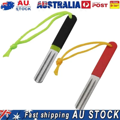 $9.19 • Buy Fishing Hook File Grindstone Diamond Knife Sharpener Outdoor Fishing Tackle Tool