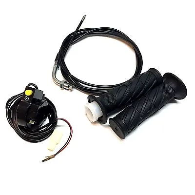 33cc Zooma Throttle Kit Cable + Grips + On/off Switch Standing Gas Scooter • $25.95