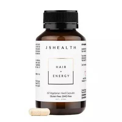 JSHEALTH Hair + Energy Formula 60 Capsules • $37.99