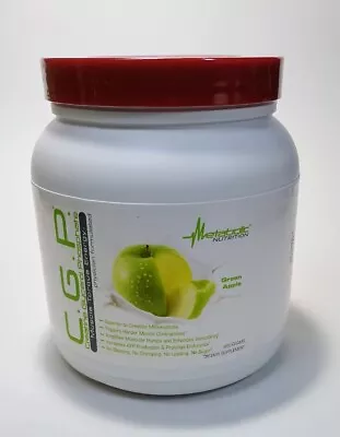 CREATINE GLYCEROL PHOSPHATE-C.G.P.-METABOLIC NUTRITION Green Apple Exp 2/2026 • $17.99