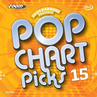 Zoom Karaoke Pop Chart Picks 15 CDG Disc( ZPCP005 ) New Sealed • £1.99