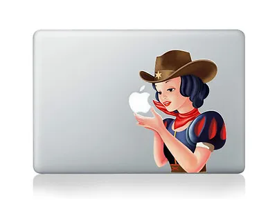 $7 • Buy Snow White Princess Cowgirl Sticker Decal Skin Cover Macbook Air/Pro/Retina 13 