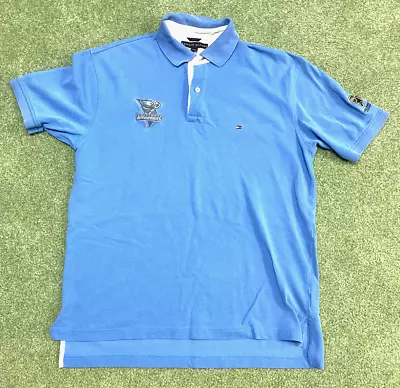 Baltimore Bayhawks Lacrosse Team Issued Tommy Hilfiger Knit Polo MLL Large • $29.99