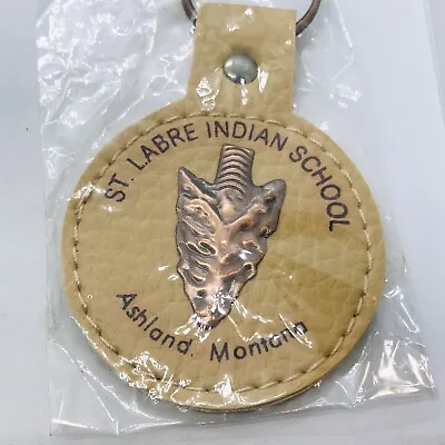 St. Labre Indian School Copper Arrowhead Ashland Montana Leather New Unused • $19.99