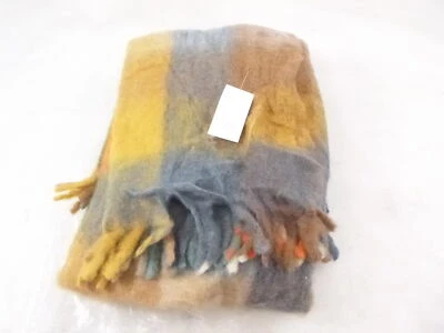$79.99 • Buy Zara Home Multi Color Carded Wool Blanket 55  X 75 