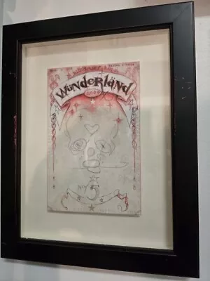 Michael Hussar	 Wunderland 2009 No.5  Colored Pencil Drawing Framed • $500