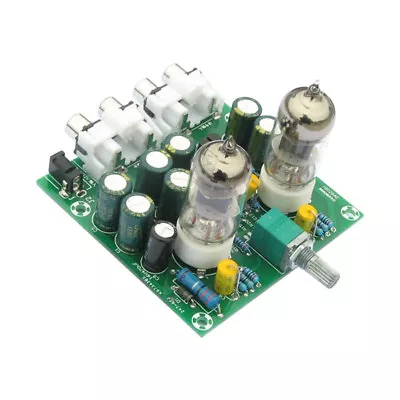 Valve 6J1Tube Amplifier Preamp AMP Pre-Amplifier Board Headphone Buffer Kit DIY • £11.15