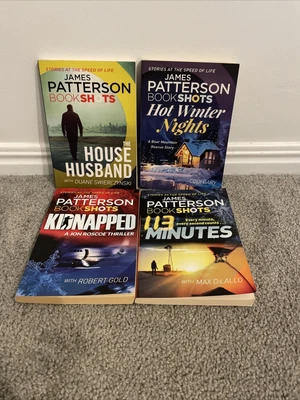 $20 • Buy Hot Winter Nights By James Patterson Codi Gary  2016 Bookshots 4x Book Bundle