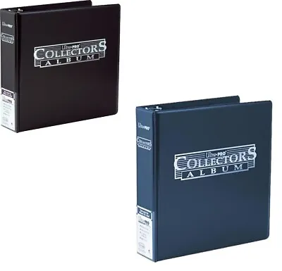 Ultra PRO 3  Collectors Album | D Ring Binder | Black / Blue / Cobalt  | TGC • £35.95