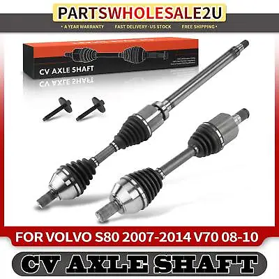 Front Left & Right CV Axle Assembly For Volvo S80 2007-2014 V70 2008-2010 3.2L • $175.69