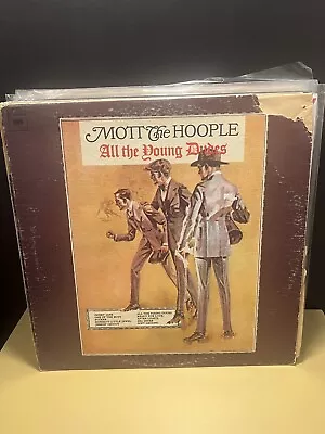 Mott The Hoople - All The Young Dudes Rough Cover Vg+ • $9.97