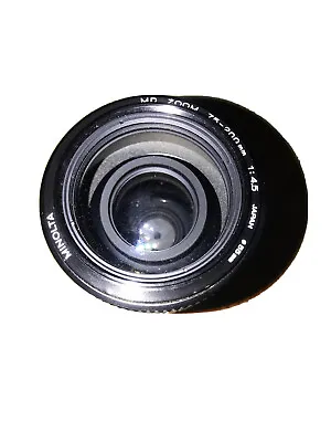 Minolta MD Telephoto Zoom 75-200mm F4.5 Macro Lens • $29.99