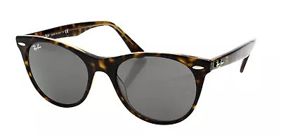 Ray-Ban S1623 Unisex Brown/Dark Grey Wayfarer II RB2185 Sunglasses 52.18-145 • $154.16