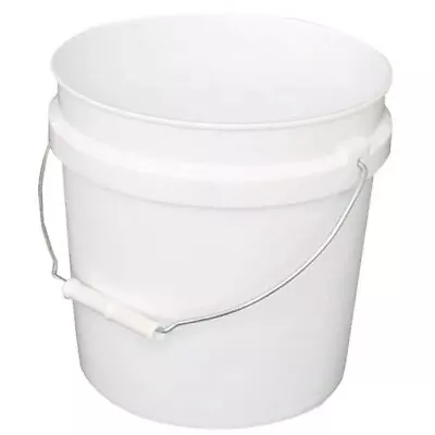 2 Gallon White Paint Bucket • $7.72