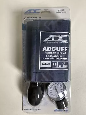 ADC 760-11ANQ Aneroid Sphygmomanometer Adult Cuff And Carry Case  NIP • $29.99