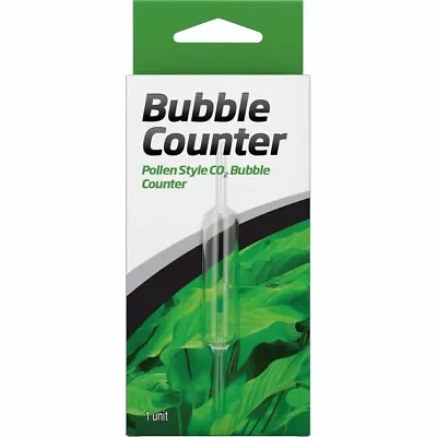 SEACHEM GLASS BUBBLE COUNTER POLLEN 17mm DIAMETER • $15.97