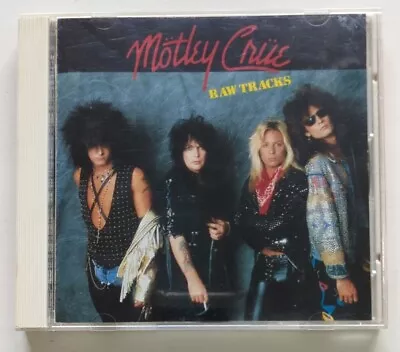 RARE Motley Crue - Raw Tracks CD - Elektra WPCP-3446 Japan - No OBI • $14.99