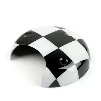 Black Checkered Pattern Tachometer Panel Cover Fit MINI COOPER R56 R58 R60 NEW • $18.79