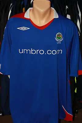 Linfield Fc Northern Ireland Nifl Umbro 2006/2007 Home Kit Shirt Jersey Top • £24