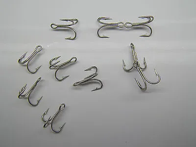 Mustad Replacement Fishing Hooks Size #4  Lot 12 Tackle Spinner Lure Bass Trout • $5