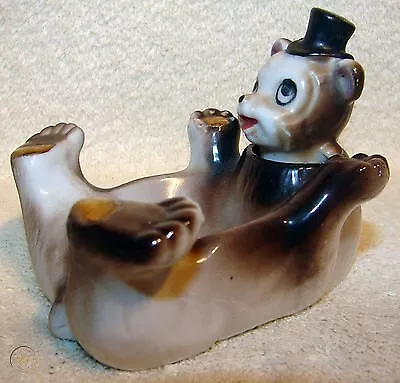 Rare Vintage Mid-Century Figural BEAR NODDER ASHTRAY Takito (TT) Japan • $44.95