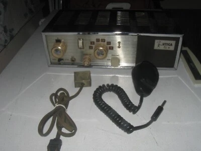 $79.95 • Buy 1 Used CB Vacuum Tube Transceiver Made By Utica Tec II In Good Working Condition