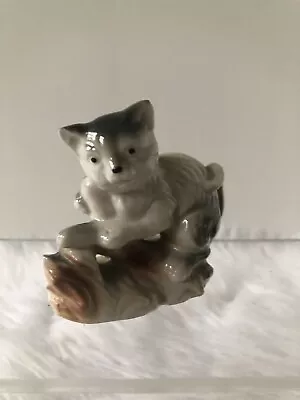 Vintage Japan Bone China Siamese Porcelain Kitten Cat Miniature Mini • $7.86