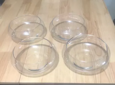 Clear Glass Centerpiece Bowl Vases (suitable For Floating Candles)- 4 Bowls • $38.50