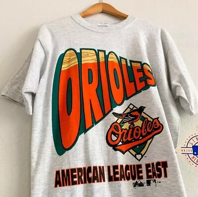 Best Price-Vintage MLB Baltimore Orioles Baseball Shirt Unisex All Size S-5XL • $18.99